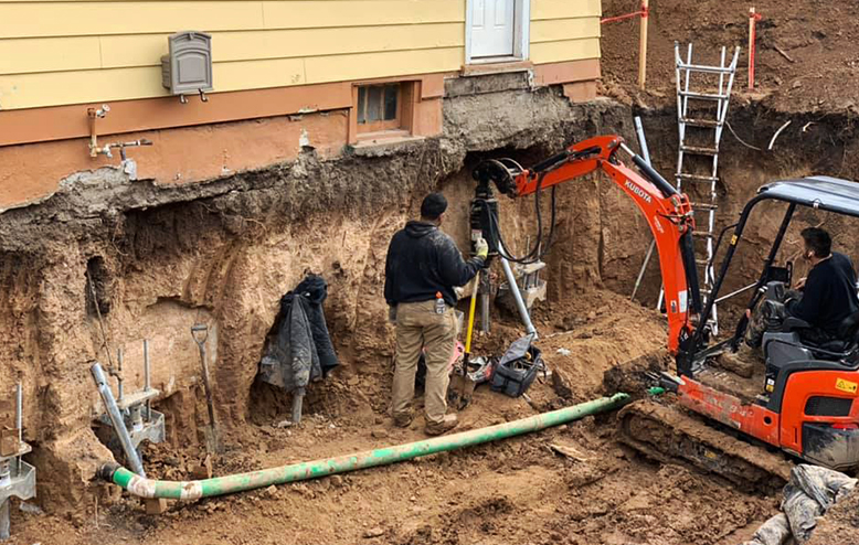 underpinning in blackpol
